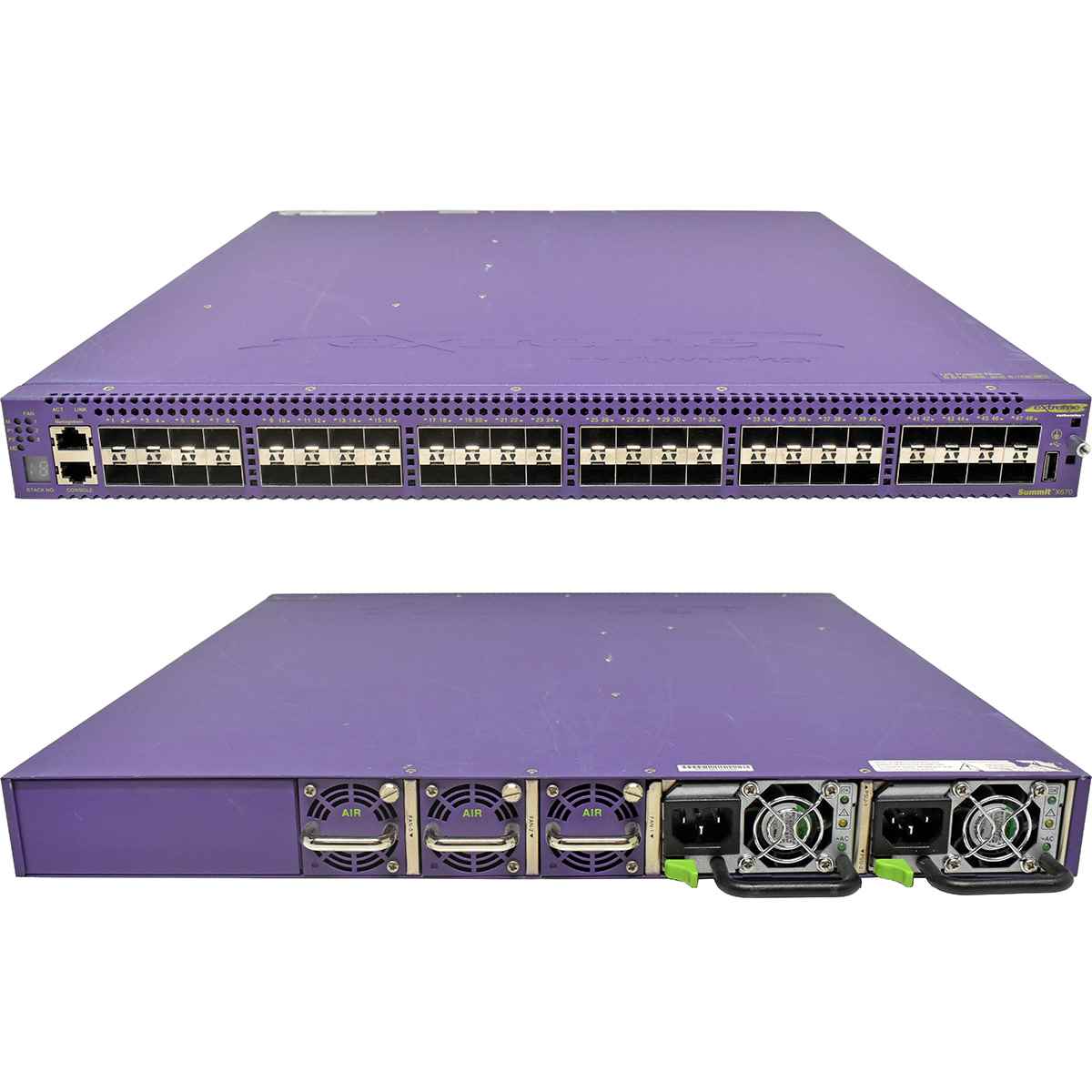 Extreme Summit X670-48x-FB 17103 48-Port SFP+ 10GE Switch