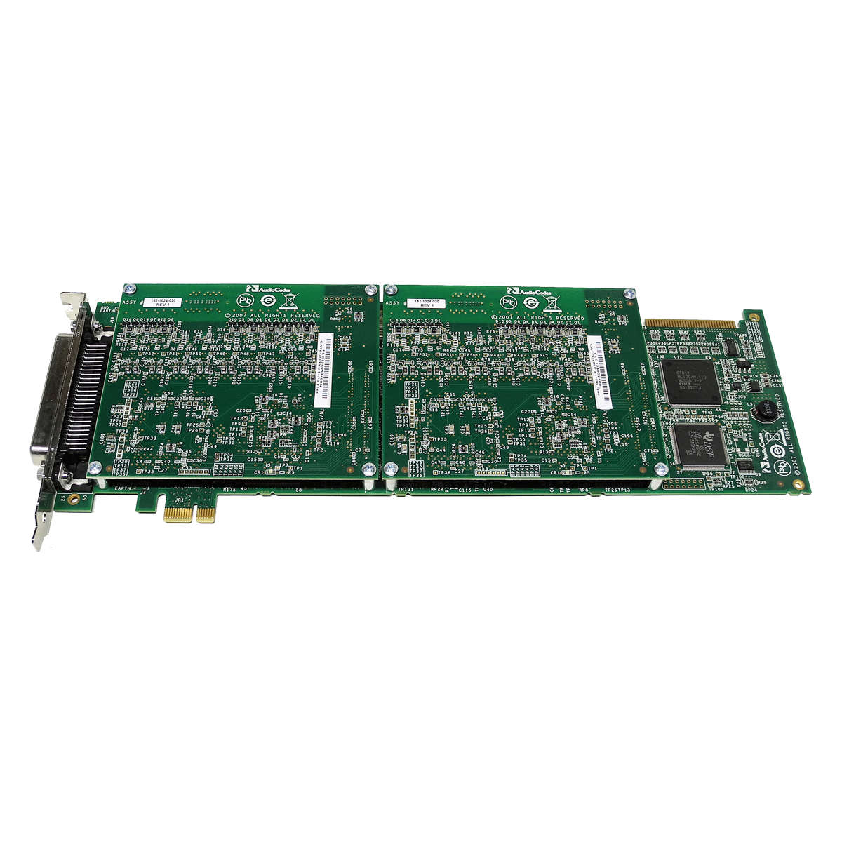 AudioCodes-SmartWORKS-NGX-Series-910-0700-003-PBX-002.jpg AudioCodes SmartWORKS NGX Series 910-0700-003 PBX Extensions Card + 2x 152-1024-020 Module