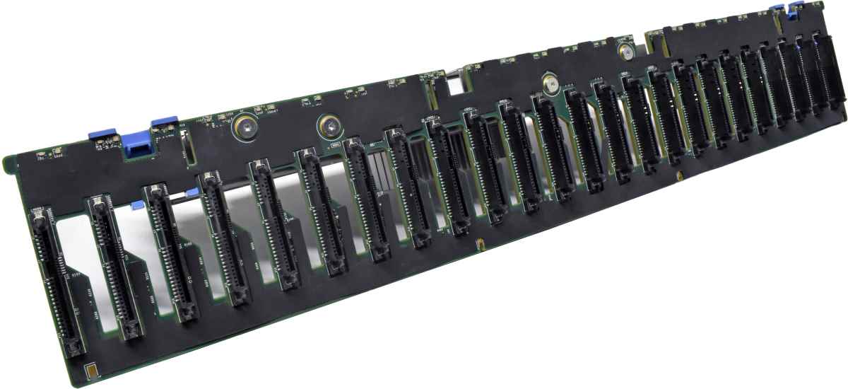 Dell 0PGP6R 02RRVJ SAS Expansion Board + Backplane 24x 2.5” für PowerEdge R730XD +SAS Cable