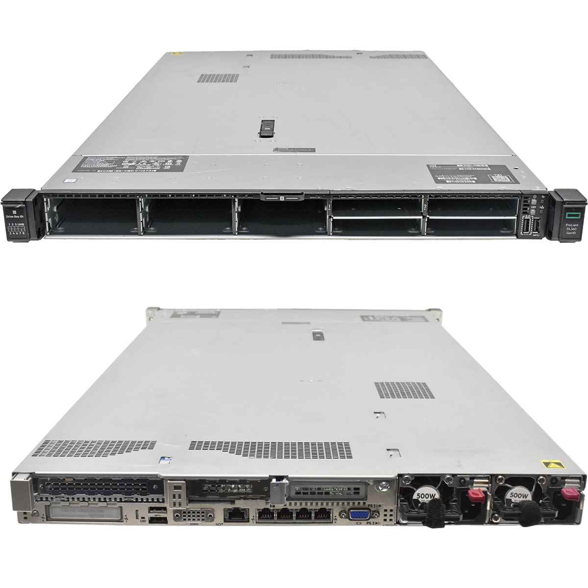 HP ProLiant DL360 G10 ohne CPU 2x Performance HS 0 GB RAM P816i-a 10 Bay 2.5" HP ProLiant DL360 G10 ohne CPU 2x Performance HS 0 GB RAM P816i-a 10 Bay 2.5"