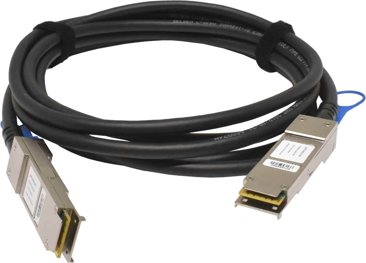 Cisco QSFP-H40G-CU3M 3m 40G Passive Copper DAC Data Cable QSFP+ / QSFP+ Cisco QSFP-H40G-CU3M 3m 40G Passive Copper DAC Data Cable QSFP+ / QSFP+