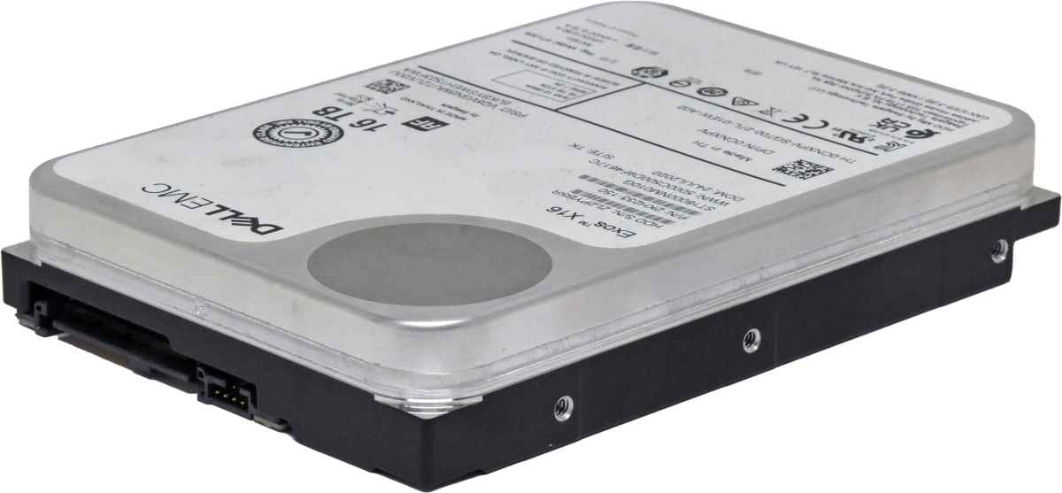 Dell Exos X16 0CNXPV 16TB 3.5" 7.2K SAS 12G HDD ST16000NM010G ZL2PYB5R