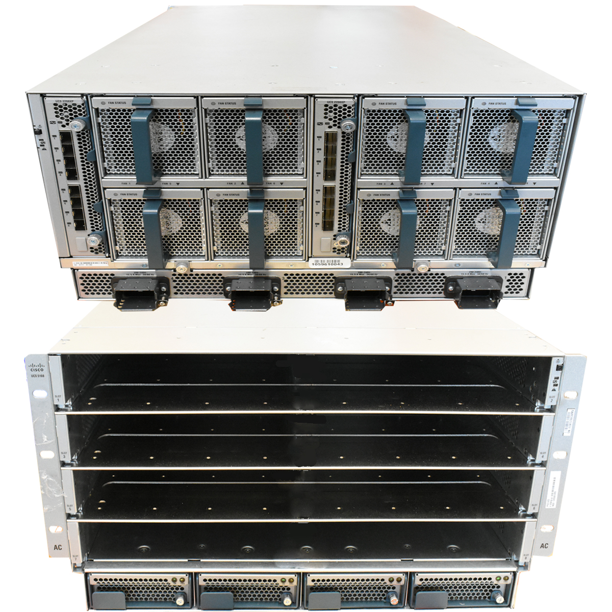 Cisco Server Chassis N20-C6508 2x UCS 2208XP 4x UCSB-PSU2500ACPL 8x N20-FAN5 Cisco Server Chassis N20-C6508 2x UCS 2208XP 4x UCSB-PSU2500ACPL 8x N20-FAN5