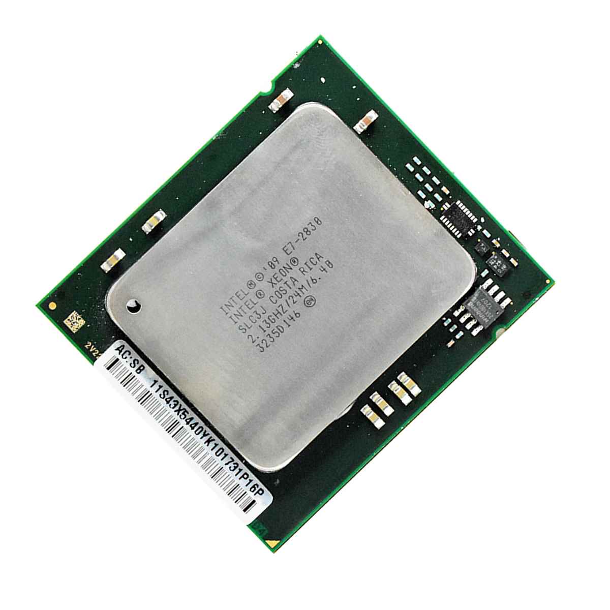 Intel Xeon Processor E7-2830 24MB Cache, 2.13 GHz Clock Speed LGA 1567 P/N SLC3J Intel Xeon Processor E7-2830 24MB Cache, 2.13 GHz Clock Speed LGA 1567 P/N SLC3J