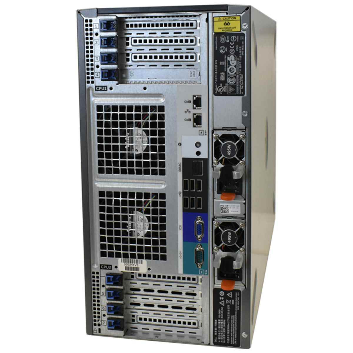 Dell PowerEdge T630 Tower Intel E5-2650 V3 10-Core 3,1GHz 64GB PC4 H730p 18x LFF Bay 3,5