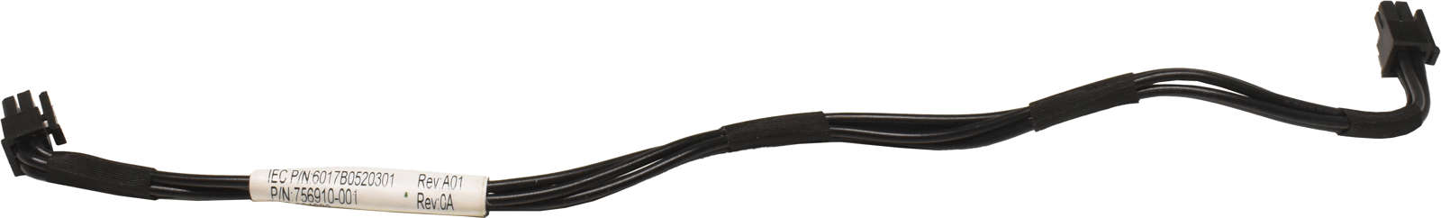 HP Backplane Power Kabel 4-Pin / 4-Pin 30cm für HP DL360 G9 756910-001