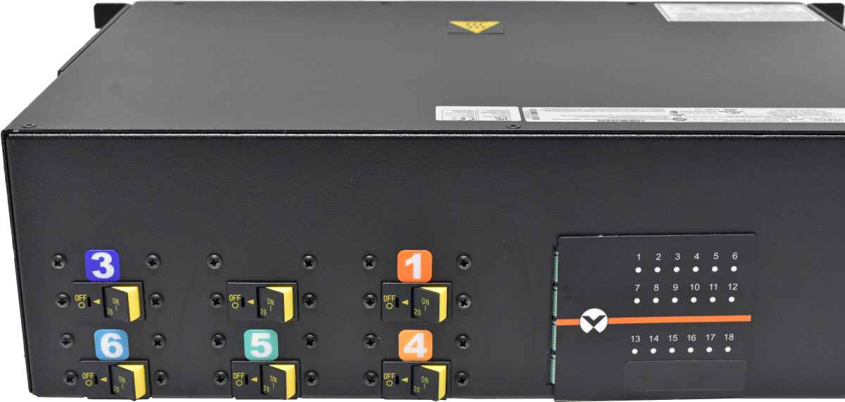 Vertiv Geist VP5UV300 DUS3E2R6-18CF17-x 18 x C13 16A per Circuit PDU