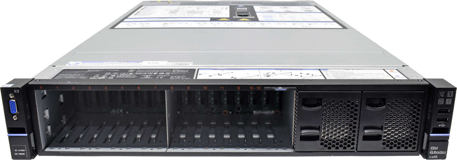 IBM-QRadar-xx48-Server-ohne-CPU-2x-HS-0GB-PC4-16x-001.jpg IBM QRadar xx48 Server ohne CPU 2x HS 0GB PC4 16x SFF M5210 4412Q3B