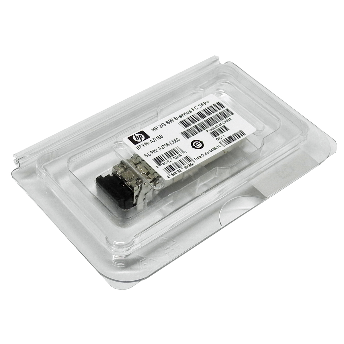 HP Original AJ716B FC SFP+ 8Gb SW 850 nm Transceiver AFBR-57D9AMZ-HP7 neu OVP HP Original AJ716B FC SFP+ 8Gb SW 850 nm Transceiver AFBR-57D9AMZ-HP7 neu OVP