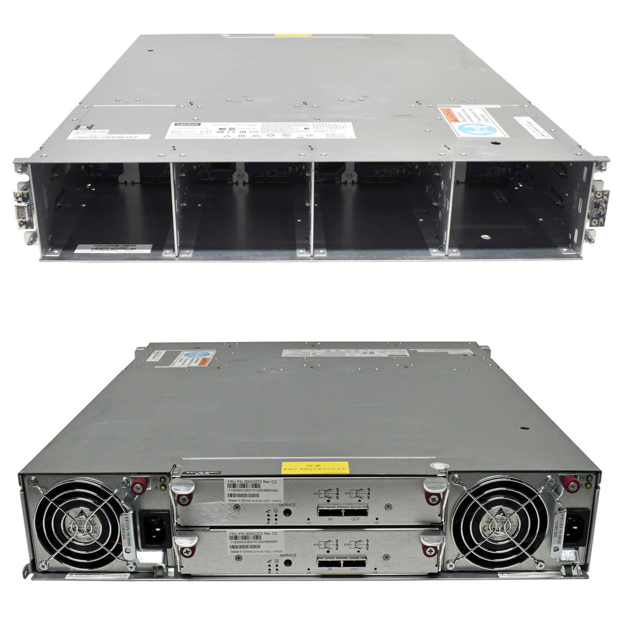 Lenovo-Storage-Expansion-D1012-2U-2x-ESM-6-Gb-s-SA-002.jpg Lenovo Storage Expansion D1012 2U 2x ESM 6 Gb/s SAS 12x 3.5 Bay 2x PSU