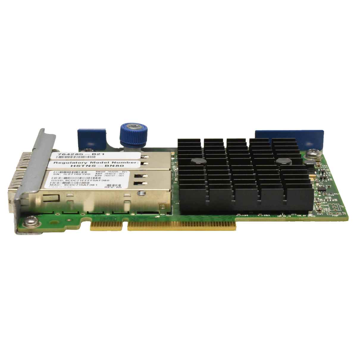 HP 544+FLR-QSFP InfiniBand FDR Ethernet Netzwerkkarte 10Gb/40Gb 764285-B21 764737-001 LP HP 544+FLR-QSFP InfiniBand FDR Ethernet Netzwerkkarte 10Gb/40Gb 764285-B21 764737-001 LP