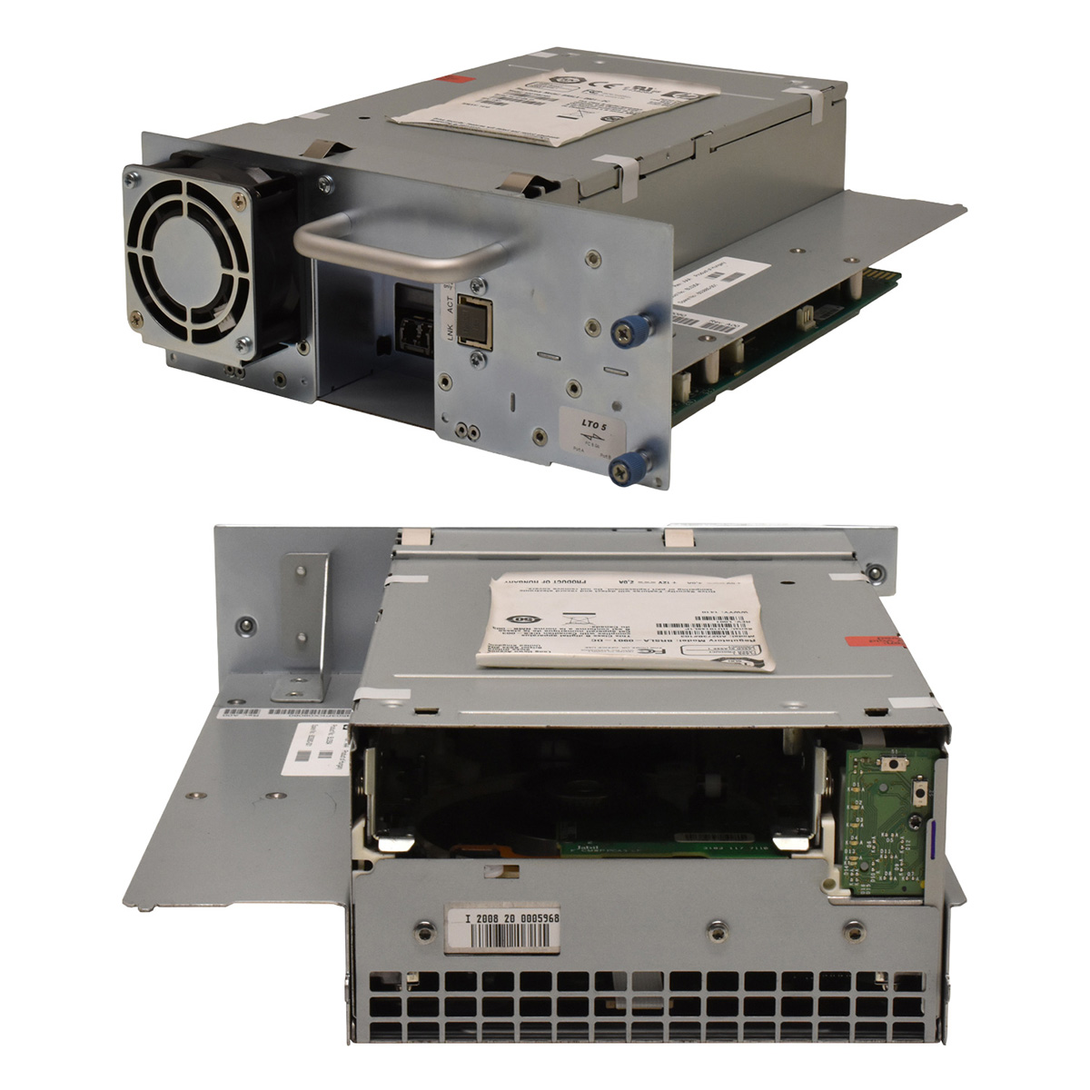 HP Ultrium 3280 BRSLA-0901-DC LTO-5 AQ274B BL535A 603880-001 Dual SFP+ 8G FC Tape Drive +Mini GBIC HP Ultrium 3280 BRSLA-0901-DC LTO-5 AQ274B BL535A 603880-001 Dual SFP+ 8G FC Tape Drive +Mini GBIC
