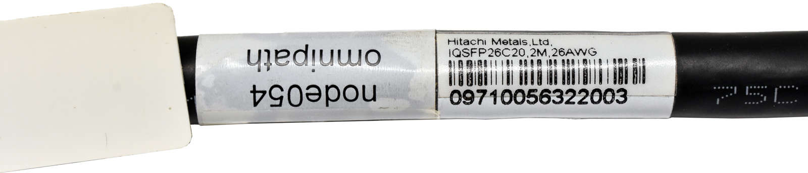 Intel 100 Gbps IQSFP26C20 26AWG 947010 2m QSFP28 QSFP28 Datenkabel
