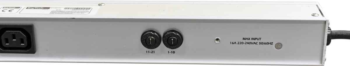 BayTech RPC28A-16NC Rack PDU Metered Single-Phase Null HE 16A 220-240V 21x C13 BayTech RPC28A-16NC Rack PDU Metered Single-Phase Null HE 16A 220-240V 21x C13