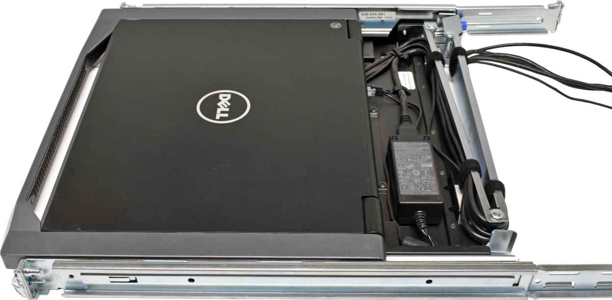 Dell Avocent DKMMLED185-001 18.5" KVM Rack Console QWERTY +Rack Rails PSU Cables Dell Avocent DKMMLED185-001 18.5" KVM Rack Console QWERTY +Rack Rails PSU Cables