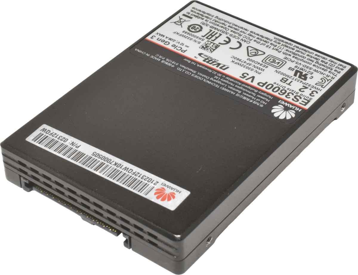 Huawei 3.2TB 2.5" NVMe / PCle SSD 03032WFK Rack Server ES3600P V5 FusionServer