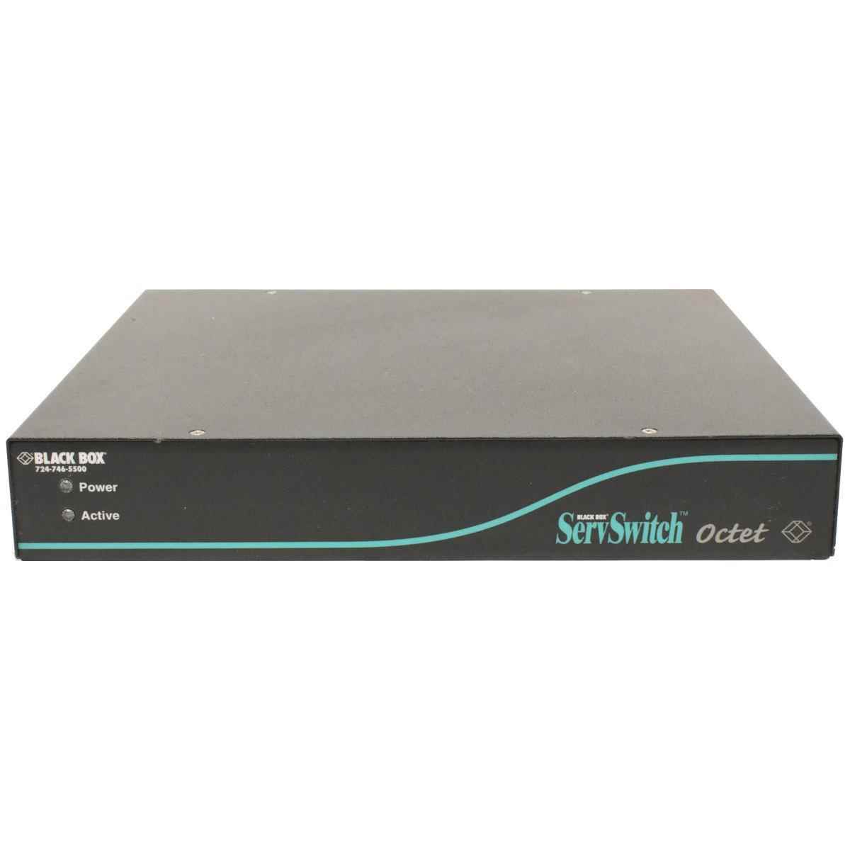 Black Box Serv Switch Octet KV1713E 520-437-001 Black Box Serv Switch Octet KV1713E 520-437-001