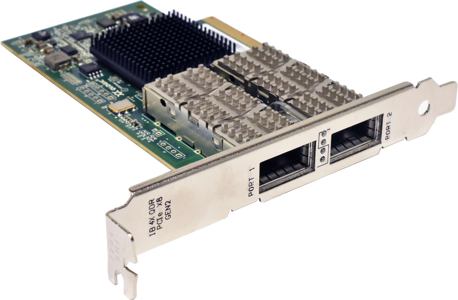 QLogic QLE7342 Dual-Port 40 GB QDR InfiniBand Server Adapter IB6410401-03 FP