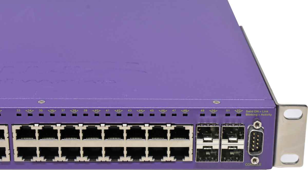 Extreme Networks Summit X460-48t 16402 48-Port RJ-45 GE Switch 4x 1G SFP Rack Ears