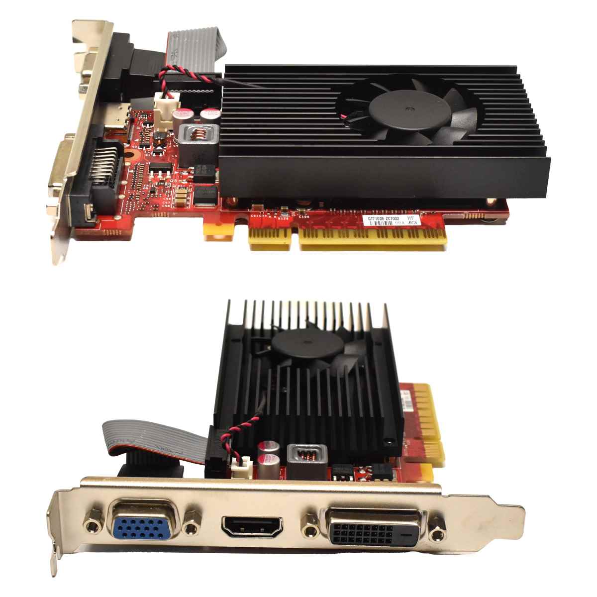 Dell Grafikkarte Nvidia GeForce GT 710 2GB DDR3 PCIe x16 0MM7KW FP Dell Grafikkarte Nvidia GeForce GT 710 2GB DDR3 PCIe x16 0MM7KW FP