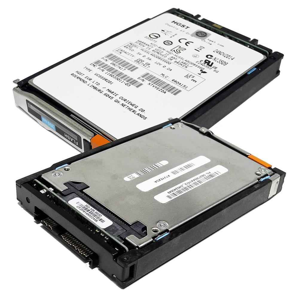 HGST 200GB 2.5" 6G SAS SSD HUSSL4020BSS600 Server Storage