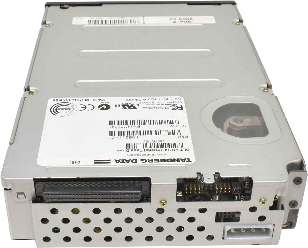Tandberg Data DLT VS160 Tape Drive / Bandlaufwerk TDB2111-01 Tandberg Data DLT VS160 Tape Drive / Bandlaufwerk TDB2111-01