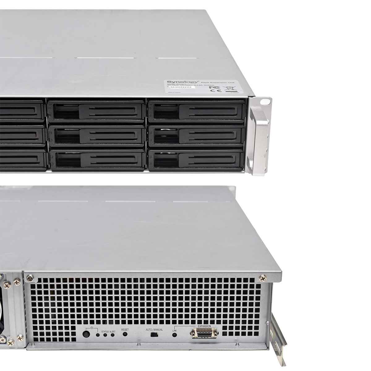 Synology RX1211 12-Bay 2U Rack Station Storage Expansion +Caddys for RS2211+