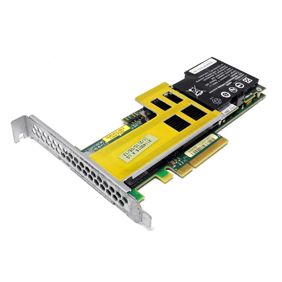 LSI-MR-SAS-8708EM2-3-Gb-s-PCIe-x8-RAID-Controller-001.jpg LSI MR SAS 8708EM2 3 Gb/s PCIe x8 RAID Controller L3-01144-10A +BBU FP