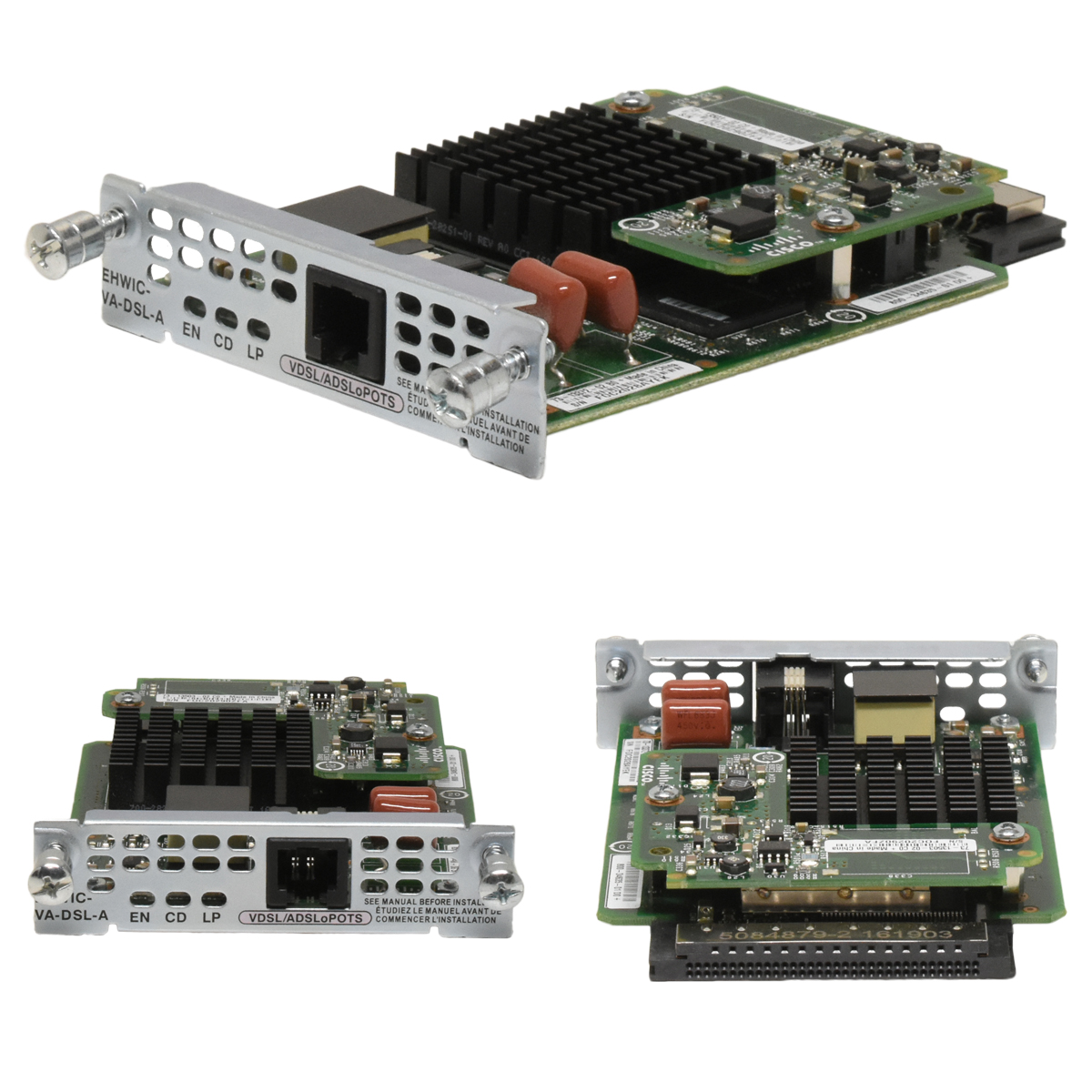 Cisco EHWIC-VA-DSL-A 1-Port MultiMode VDSL2 ADSL/2/2+ WAN Interface Card Annex A 73-13372-02 Cisco EHWIC-VA-DSL-A 1-Port MultiMode VDSL2 ADSL/2/2+ WAN Interface Card Annex A 73-13372-02