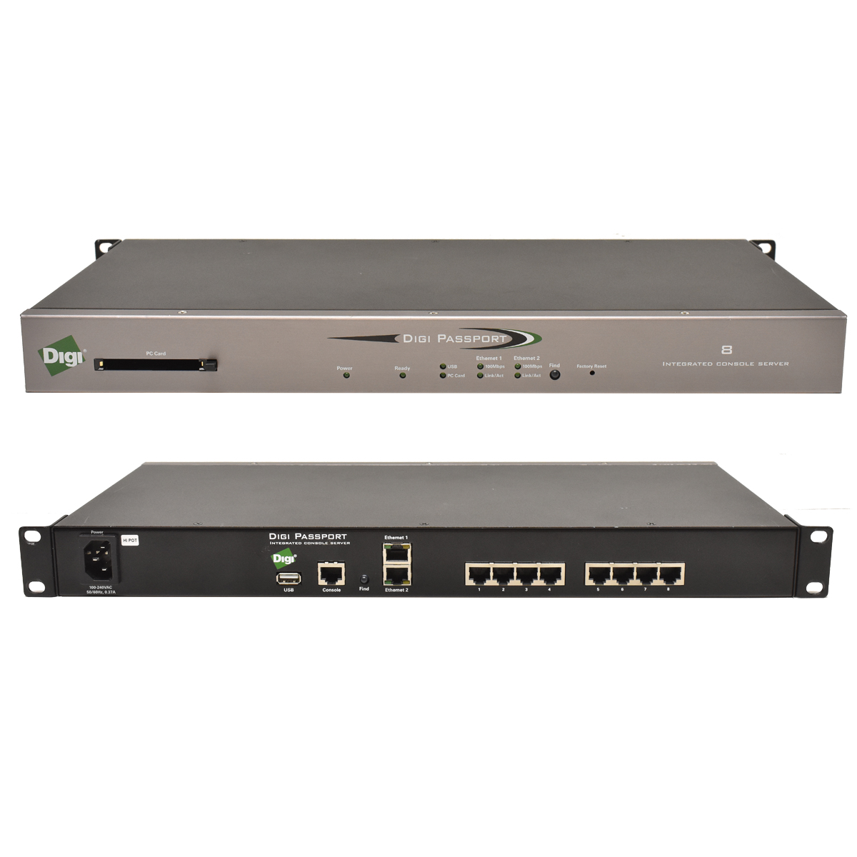 Digi Passport 8 Integrated Console Server 1P 50001349-01 Digi Passport 8 Integrated Console Server 1P 50001349-01