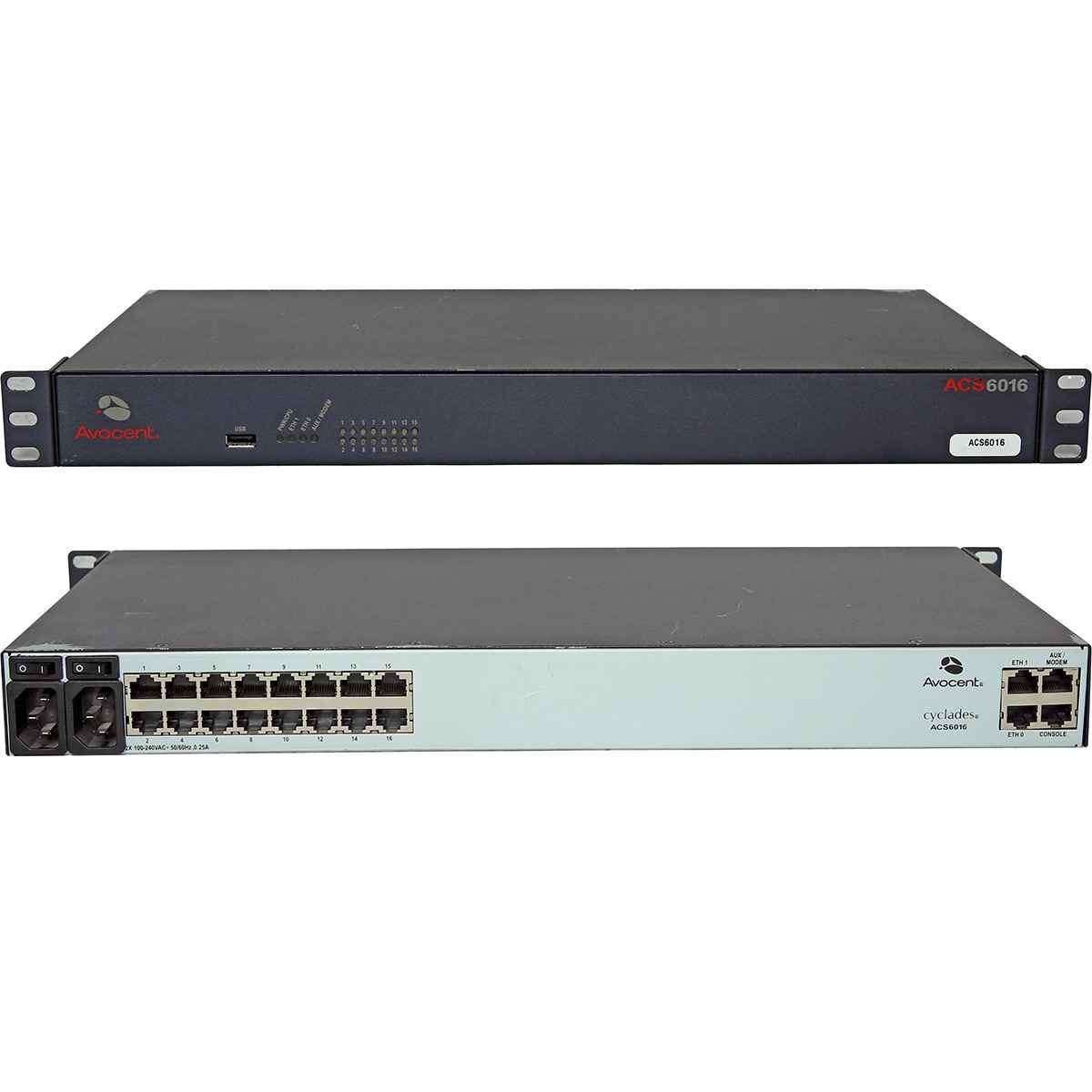 Avocent Cyclades ACS6016 16-Port Advanced Console Server 520-659-501