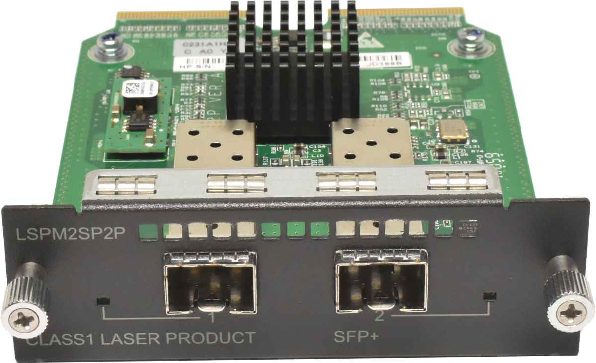 HP Module LSPM2SP2P Dual-Ports SFP+ 10G für A5500 E4800/E4500 JD368B