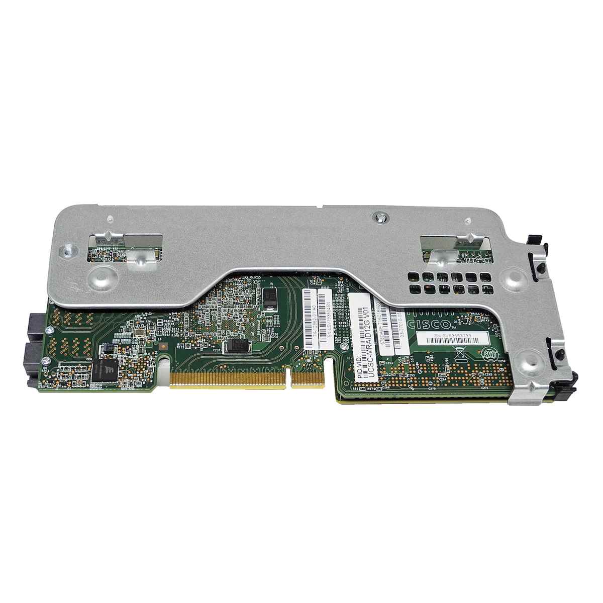 Cisco UCSC-MRAID12G 8-Port SAS RAID Controller +SAS Kabel 74-12862-01 A0 Cisco UCSC-MRAID12G 8-Port 4GB Cache SAS RAID Controller +SAS Kabel +BBU
