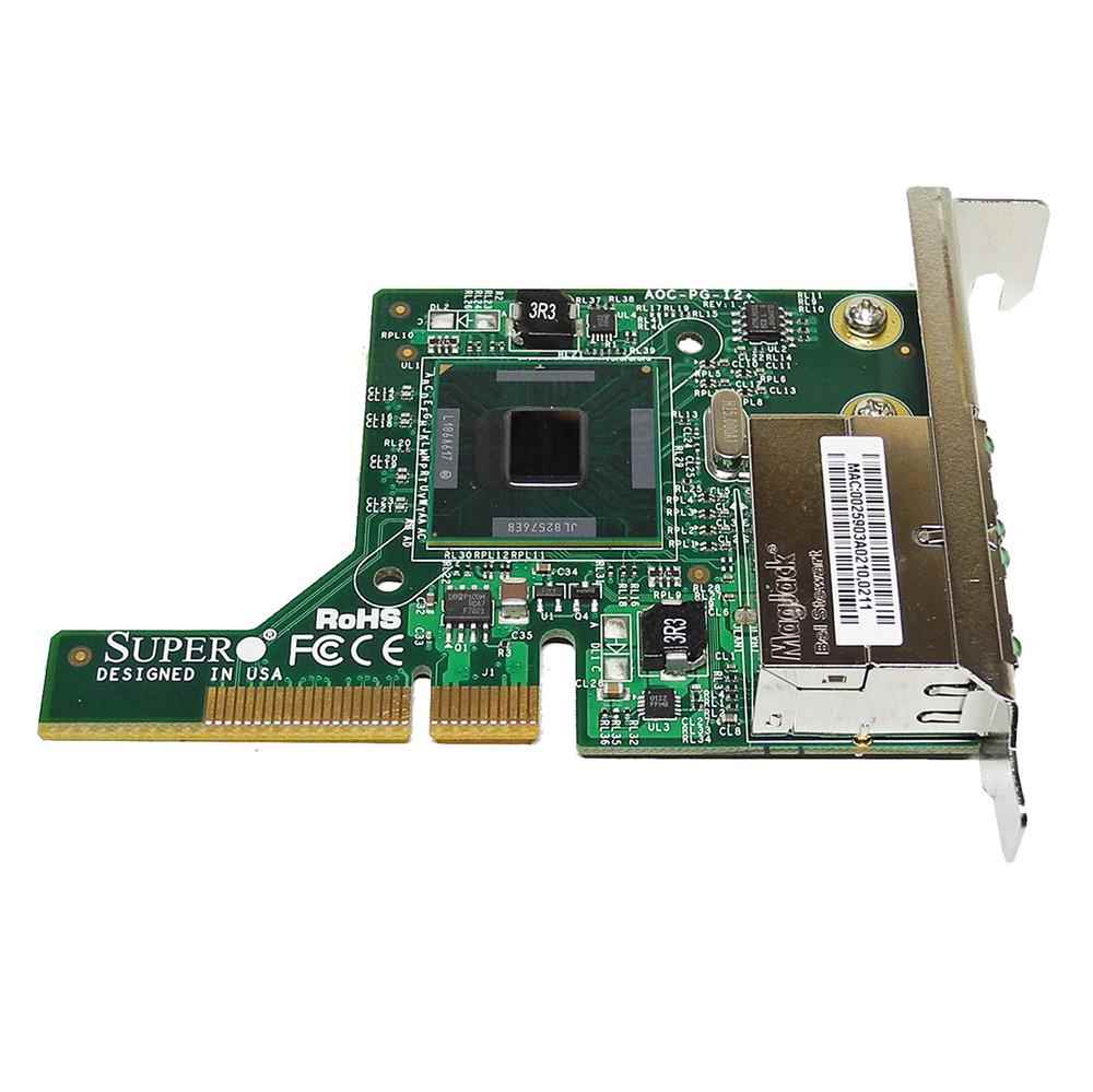 SUPERMICRO AOC-PG-i2+ Dual-Port PCI-Express x4 (x8 Slot) Gigabit Ethernet Network Adapter SUPERMICRO AOC-PG-i2+ Dual-Port PCI-Express x4 (x8 Slot) Gigabit Ethernet Network Adapter