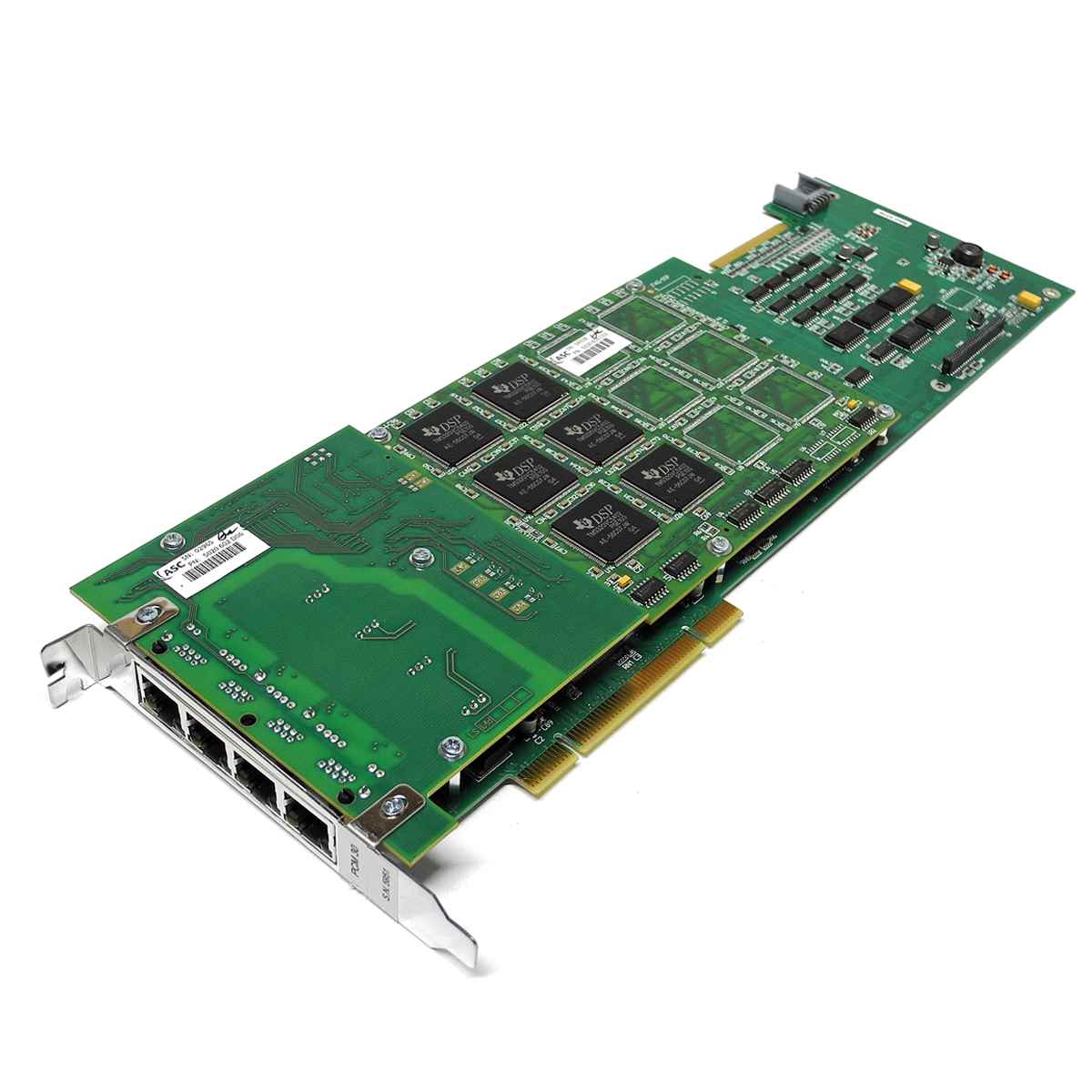ASC Technologies 5020 636 B06 Quad-Port Communication Manager II Media Board ASC Technologies 5020 636 B06 Quad-Port Communication Manager II Media Board