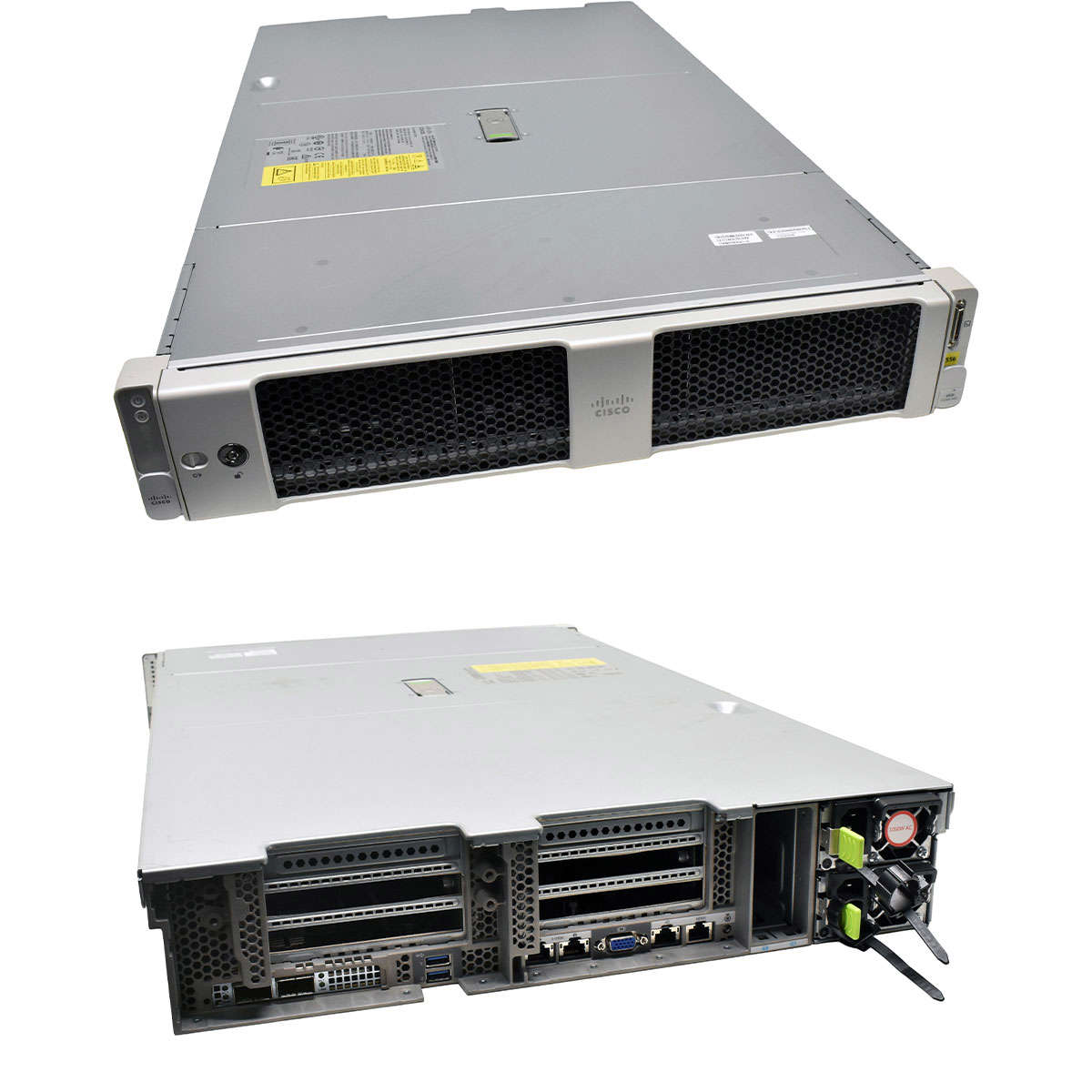 CISCO UCS C240 M5 no CPU 2x Kühler no PC4 26 x SFF Raid M5HD 2U 2x Riser 1x40G QSFP+ MLOM