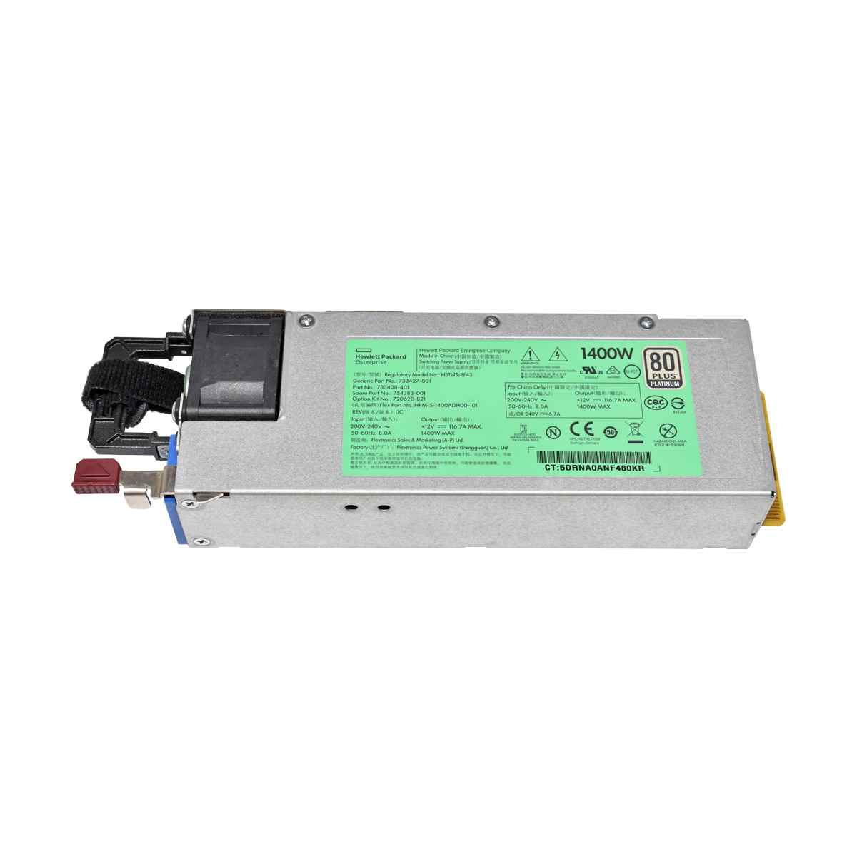 HP 1400W Netzteil Power Supply HSTNS-PF43 754383-001 733428-401 720620-B21 HP 1400W Netzteil Power Supply HSTNS-PF43 754383-001 733428-401 720620-B21