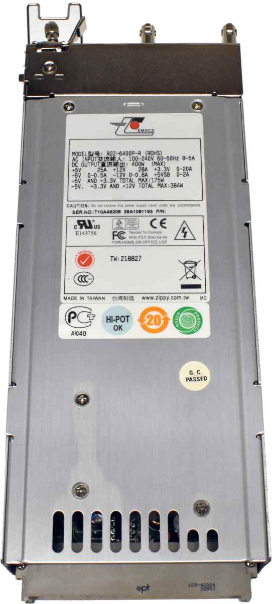 Emacs 400W Netzteil Power Supply R2Z-6400P-R B011260015