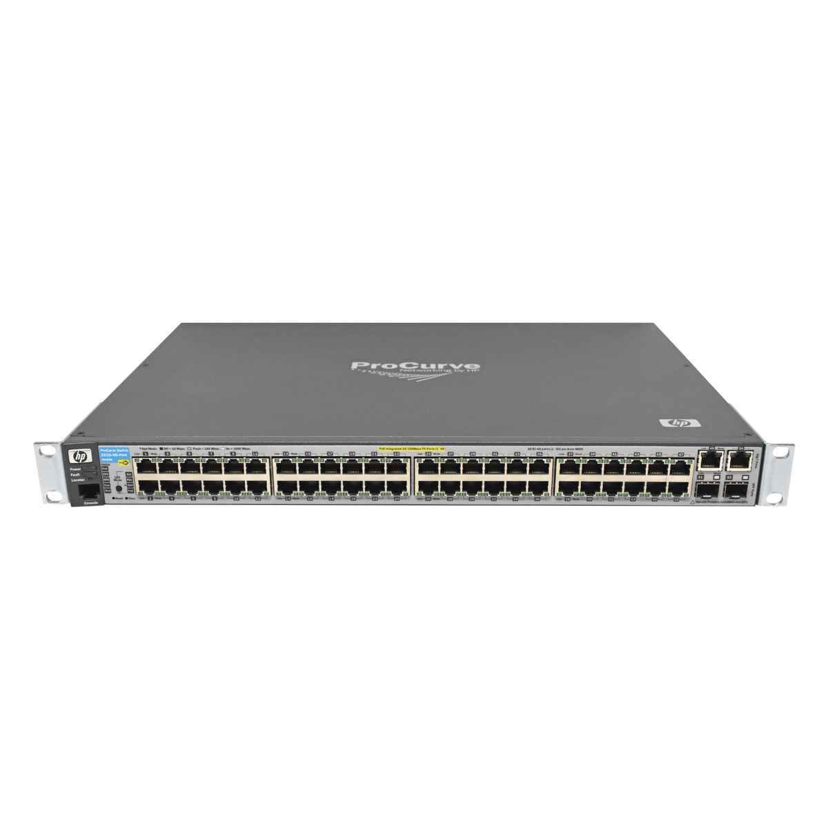 HP ProCurve 2610-48-PWR 48 Port Switch +2 1000 BaseT Ports + 2 SFP Ports J9089 HP ProCurve 2610-48-PWR 48 Port Switch +2 1000 BaseT Ports + 2 SFP Ports J9089