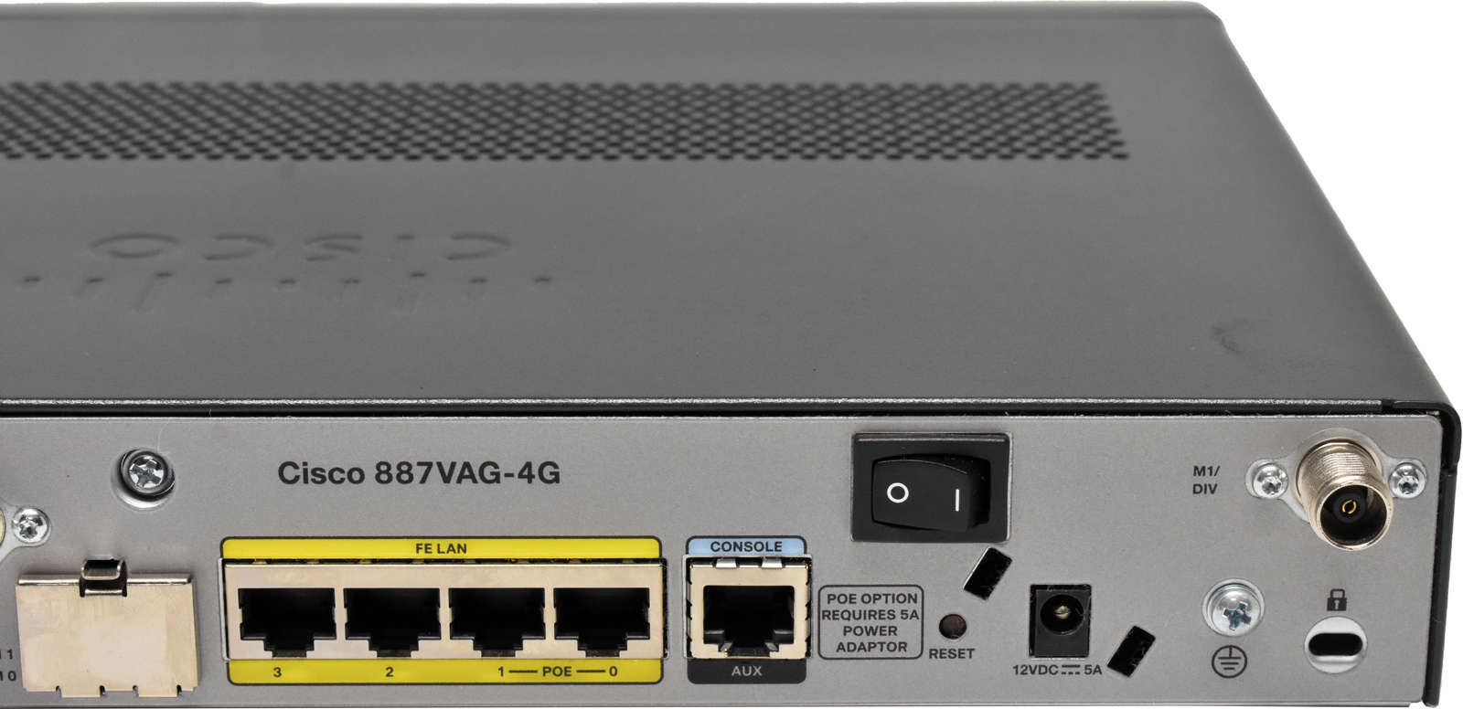 Cisco-C887VAG-4G-GA-K9-4-Port-Fast-Ethernet-Integr-004.jpg Cisco C887VAG-4G-GA-K9 4-Port Fast Ethernet Integrated Services Router no PSU