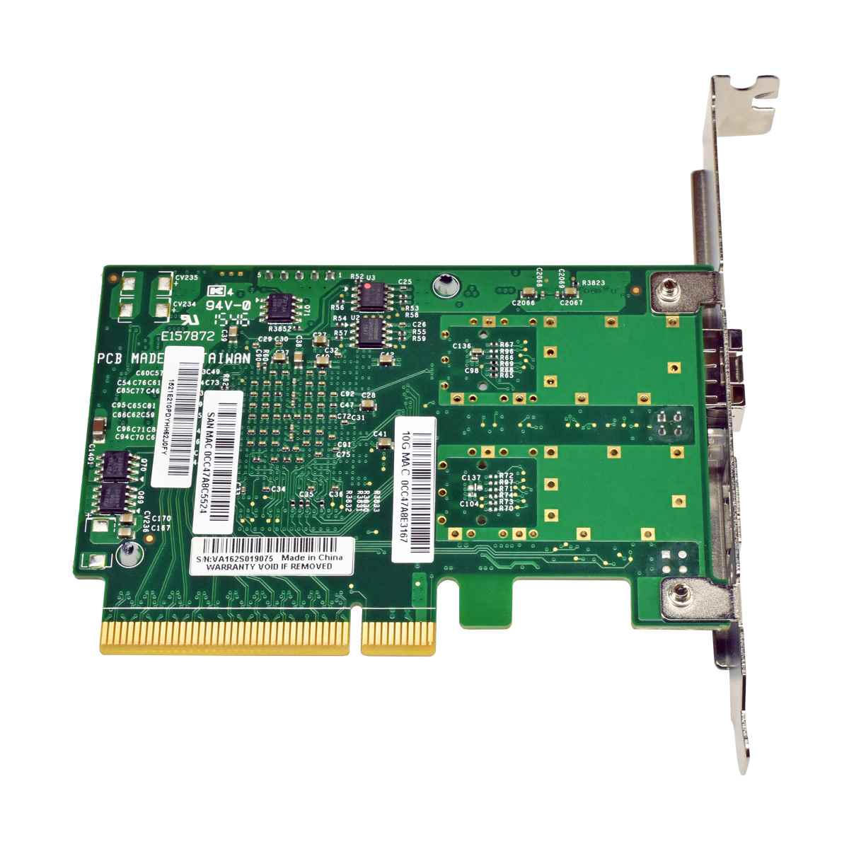 Supermicro AOC-STGN-I1S 1-Port FC SFP+ PCIe x8 10Gb Ethernet Network Adapter FP Supermicro AOC-STGN-I1S 1-Port FC SFP+ PCIe x8 10Gb Ethernet Network Adapter FP
