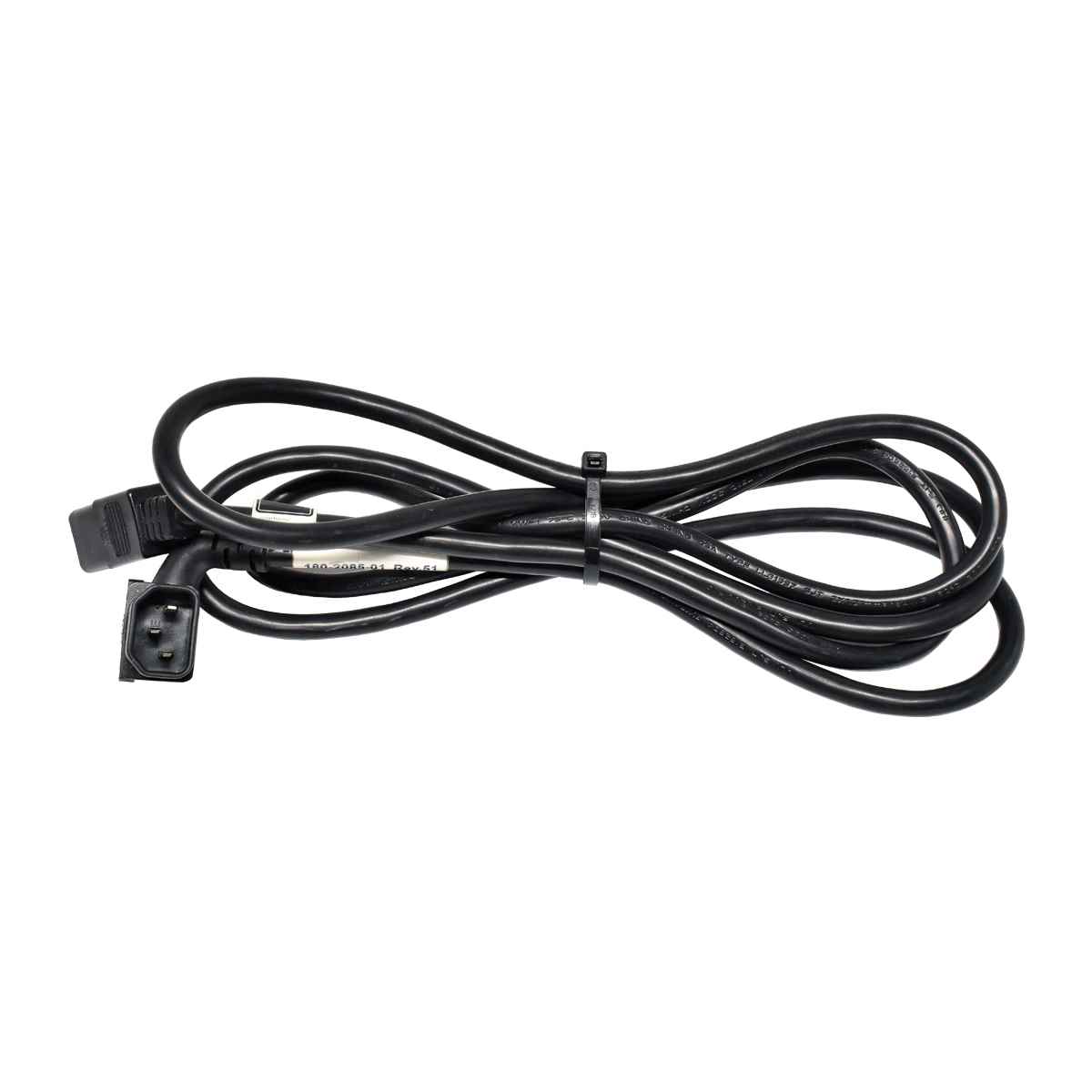 Sun 180-2085-01 Netzkabel 2,5m C14 gewinkelt - C13 13A schwarz