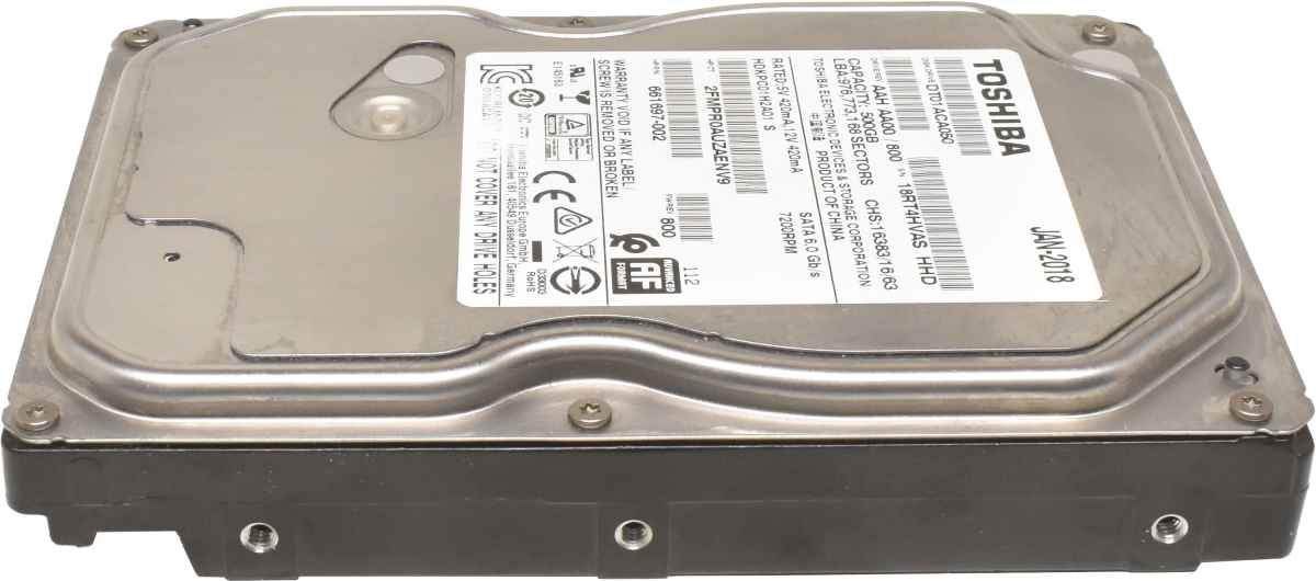 Toshiba 3.5" 500GB 7.2K 6G 32MB SATA HDD Festplatte DT01ACA050 Toshiba 3.5" 500GB 7.2K 6G 32MB SATA HDD Festplatte DT01ACA050