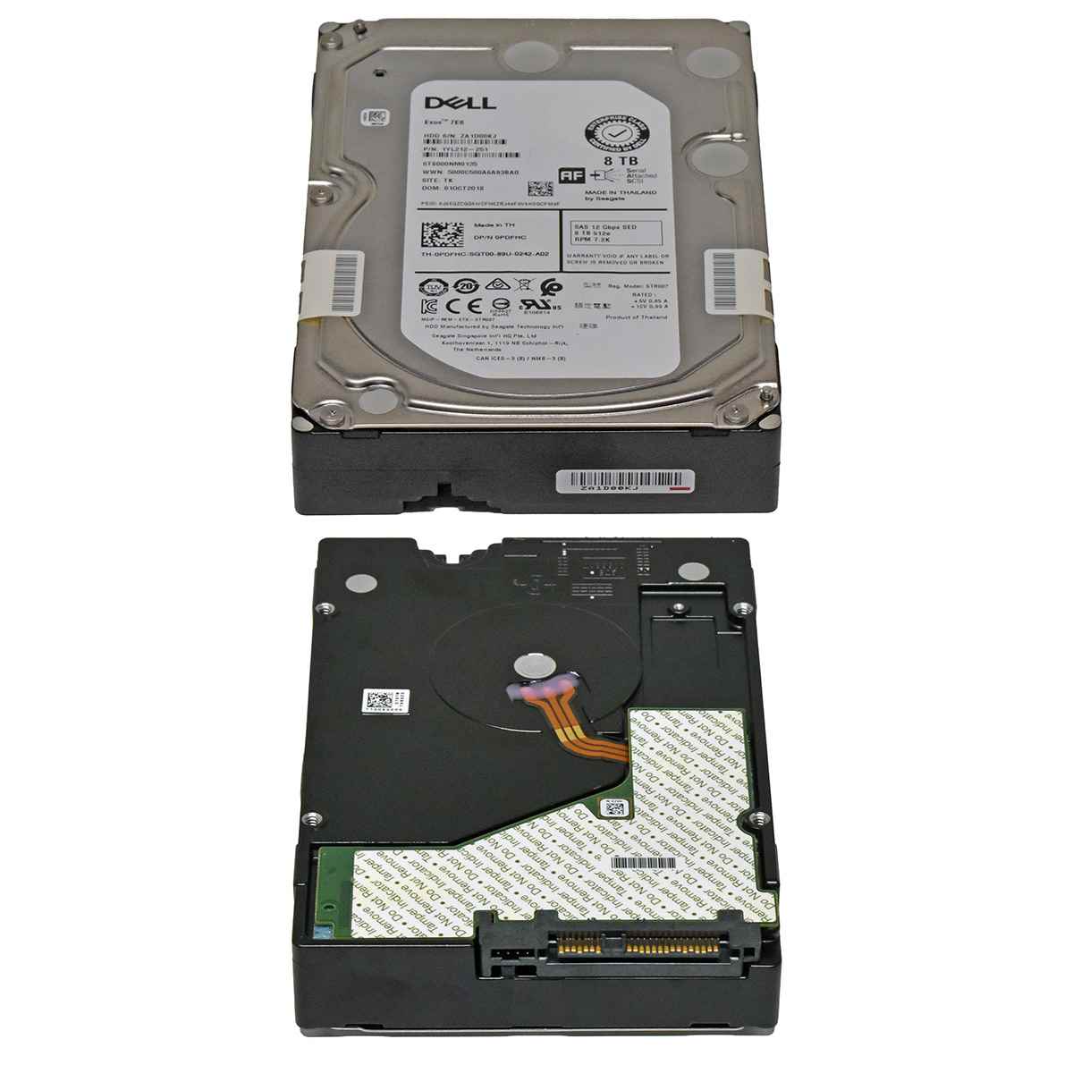 Server HDD Exos 7E8 Seagate ST8000NM0135 8TB 3.5 Zoll SAS HDD Festplatte 7.2k Dell Exos 7E8 Seagate ST8000NM0135 8TB 3.5 Zoll SAS HDD Festplatte 7.2k