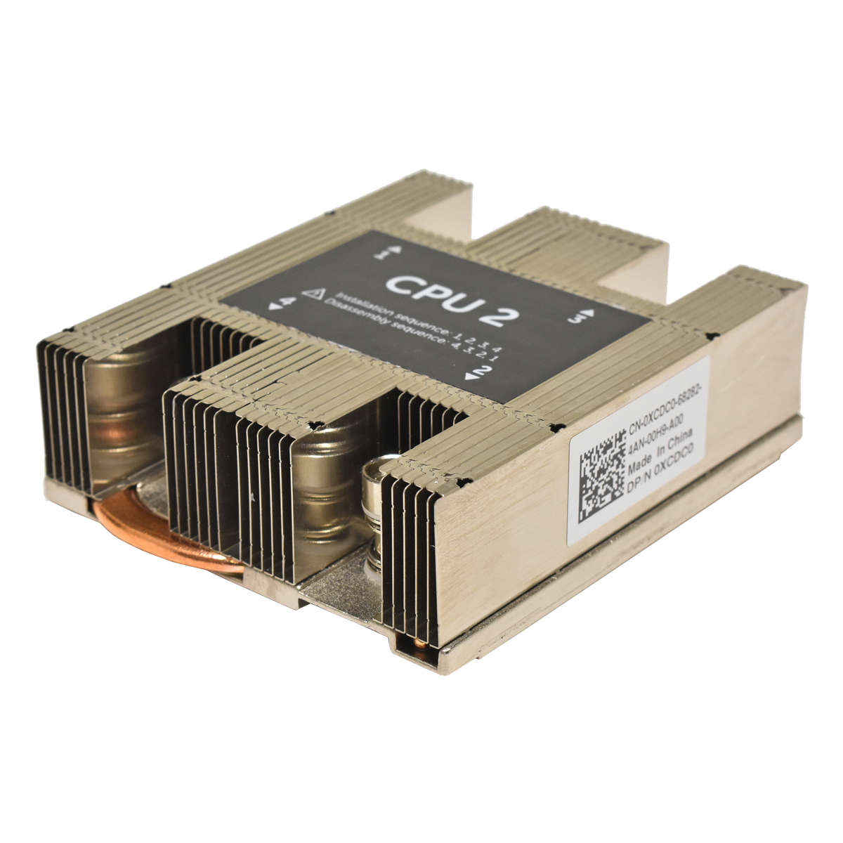 Dell-CPU-2-Heatsink-Kühler-0XCDC0-für-Power-Edge-M-002.jpg Dell CPU 2 Heatsink Kühler 0XCDC0 für Power Edge M630