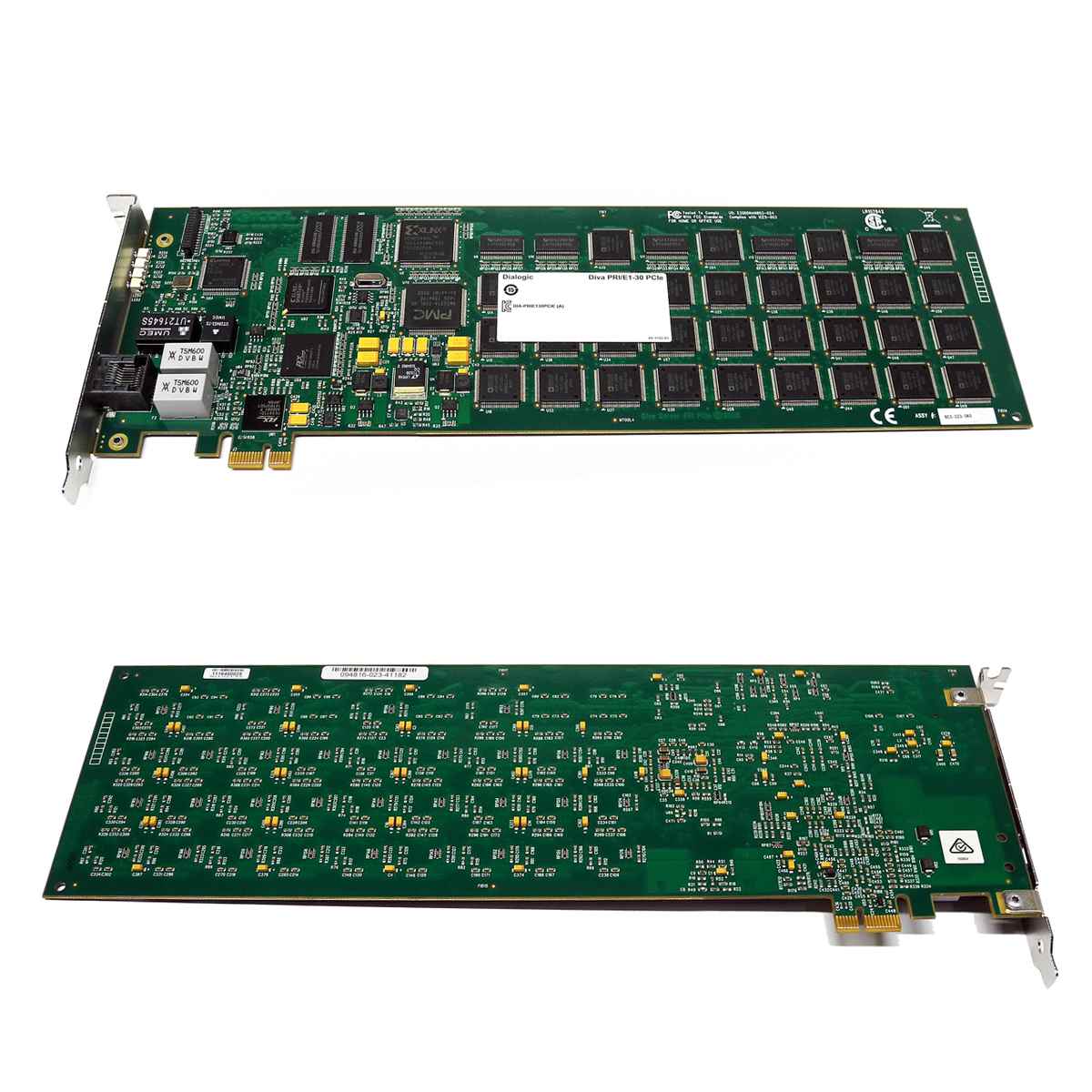 Dialogic Diva PRI / E1-30 PCIe Media Board 803-023-04E Dialogic Diva PRI / E1-30 PCIe Media Board 803-023-04E