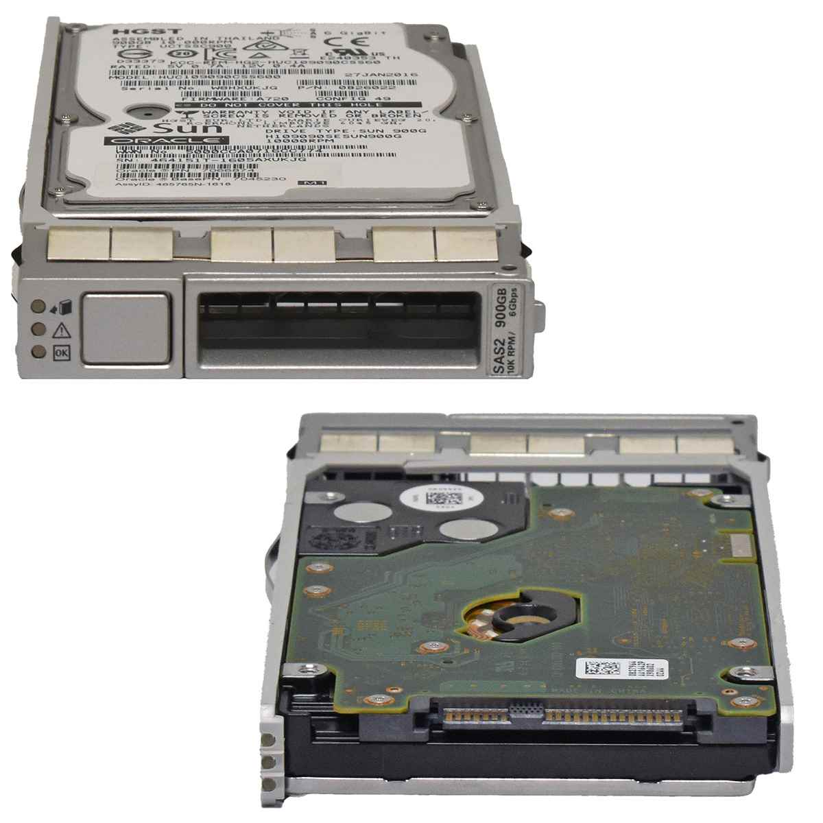 SUN ORACLE HGST 900GB 7066874 HUC109090CSS600 0B26022 6G 2.5" 10K SAS HDD with Chassy SUN ORACLE HGST 900GB 7066874 HUC109090CSS600 0B26022 6G 2.5" 10K SAS HDD with Chassy