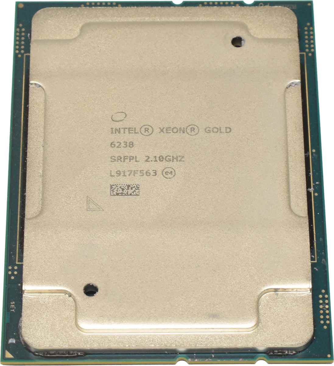 Intel Xeon Gold Processor 6238 22-Core 2.10 GHz 30,25 MB Cache SRFPL FCLGA3647 Intel Xeon Gold Processor 6238 22-Core 2.10 GHz 30,25 MB Cache SRFPL FCLGA3647