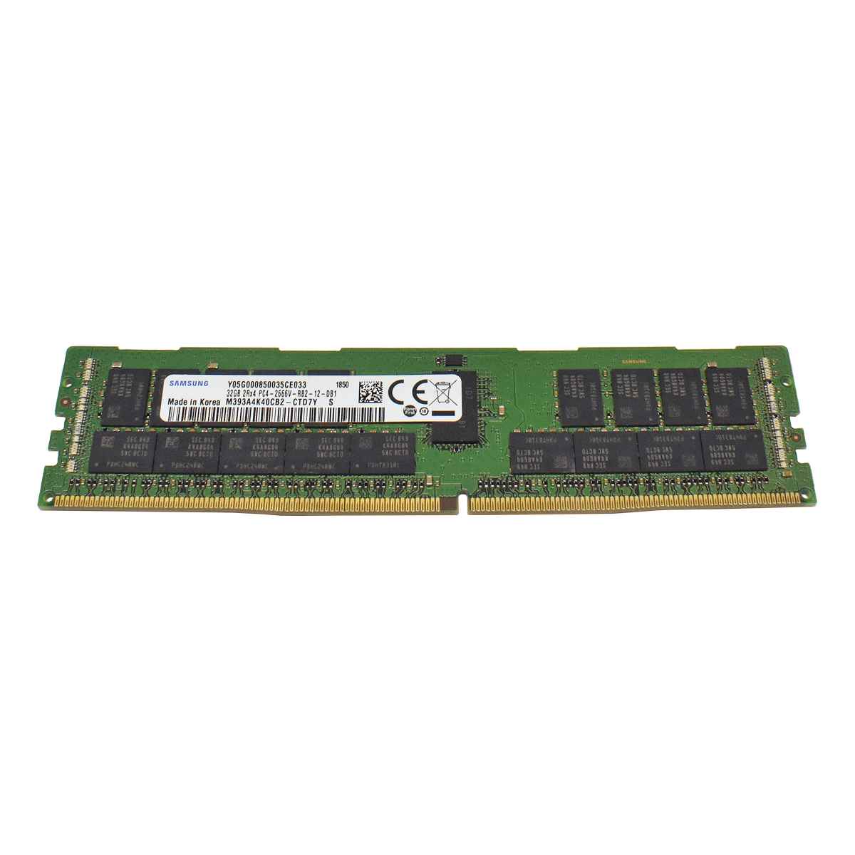 Samsung 32GB 2Rx4 PC4-2666V DDR4 RAM M393A4K40CB2-CTD 128GB HP SKhynix 4x32GB 2Rx4 PC4-2666V DDR4 RAM HMA8GR7AFR4N-VK