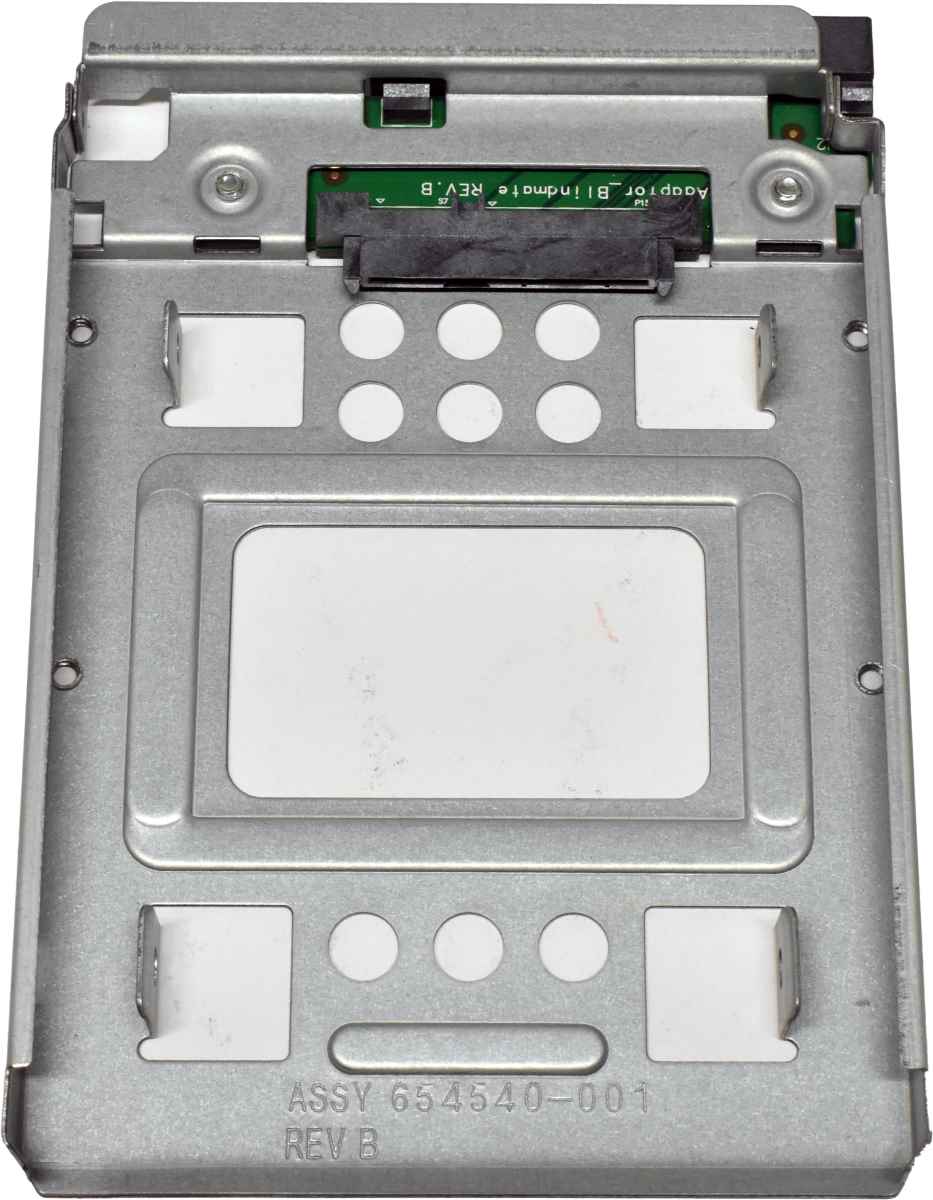 HP 3.5" SATA HDD Caddy Adapter auf SSD 2.5” für HP G8 G9 654540-001 HP 3.5" SATA HDD Caddy Adapter auf SSD 2.5” für HP G8 G9 654540-001